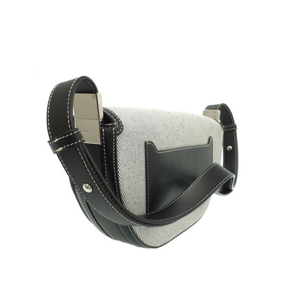 Burberry Canvas Leather Olympia Bag Shoulder - Picture 2 of 9